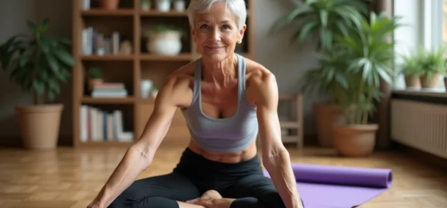 Les meilleures activités physiques senior à domicile pour rester en forme après 60 ans